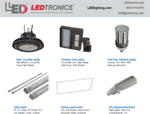 Tablet Screenshot of ledlighting.com